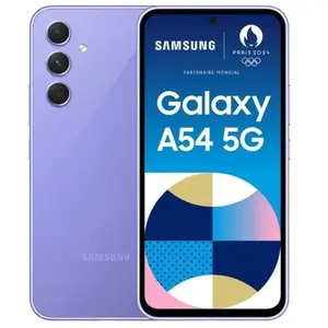 Samsung Galaxy A54 Smartphone 128 Go 5G Lavande Single SIM US Version ... pas cher