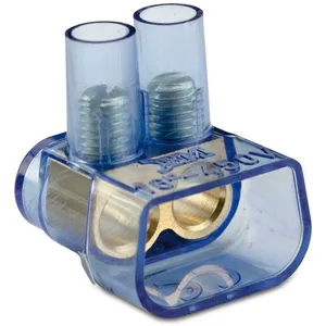 B.m. - Bm double bornes de connexion 2x25mm 2 entrÉes 9425 pas cher