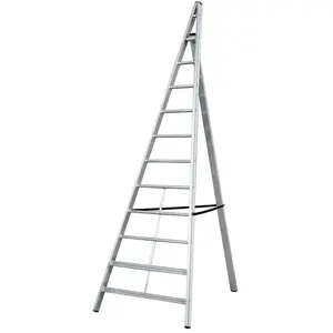 Echelle fruitière 3,5m/3,9m de verger en aluminium 10 échelons HailoVendu parhailo