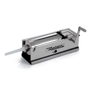 Reber - Machine à Saucisson 2 Vitesses 5kg Inox pour Charcuterie et Saucisses pas cher