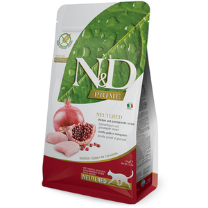 Farmina N&d Grain Free Neutered Poulet, Grenade - Croquettes Pour ChatVendu parzooplus