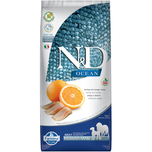 Farmina Nourriture Pour Chiens Ocean Medium Maxi Hareng 12kgVendu parzooplus
