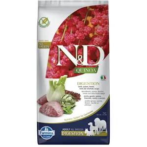 FARMINA ND Dog Quinoa Digestion Agneau Med/Maxi 7 kg pas cher