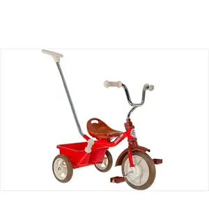 Comparateur de prix : Italtrike - Tricycle rouge avec canne et benne Passenger Italtrike
