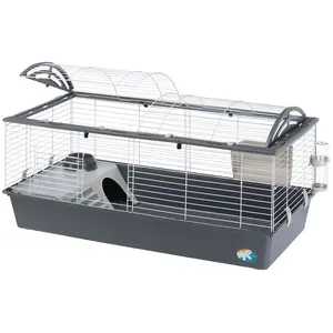 ferplast Casita 120 Cage pour lapin et cochon d'Inde - L119 x l58 x H61cmVendu parzooplus