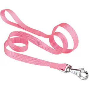 Ferplast Laisse en Nylon pour Chiens Club G10/120 120 Cm Longeur -Rose