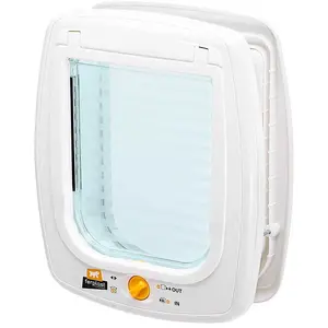 Comparateur de prix : Ferplast Chatière manuelle à 4 voies Swing 9 SET Blanc 72105011 TU