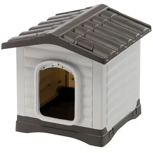 Comparateur de prix : Ferplast Ferplast Niche Pour Chien Dogvilla 50 43x48x44 Cm Gris