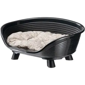 Comparateur de prix : Ferplast Corbeille - Ferplast - Throne 4 - Avec Coussin Relax - Noir