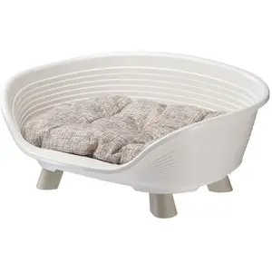 Comparateur de prix : Ferplast Corbeille - Ferplast - Throne 6 - Avec Coussin Relax - Blanc