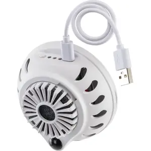 Comparateur de prix : Ferplast Désodorisant Electronique pour Litière pour Chat GENICAIR, Neutralise Définitivement Les Mauvaises Odeurs, Fixation avec Aimant, Ventilateur Silencieux, Câble USB et Filtre Anti-Odeur Inclus