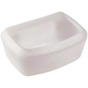 Ferplast Mangeoir pour animaux Clip 5708 Blanc Noir Plastique 300 ml TU pas cher