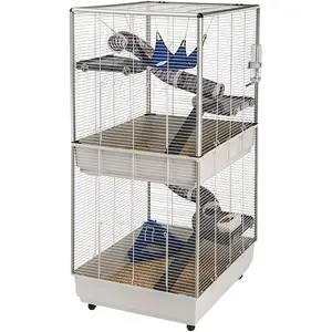 Comparateur de prix : Cage Furet Tower Ferplast pour rat et furet L 80 x l 75 x H 161 cm