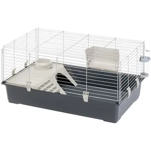 Cage Ferplast Rabbit 100 pour lapin et cochon d'Inde - L97xl57xH46cmVendu parzooplus