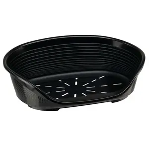 Comparateur de prix : Panier-Corbeille SIESTA DELUXE Taille 2 - 49*36*17,5 cm - Noir -FERPLAST
