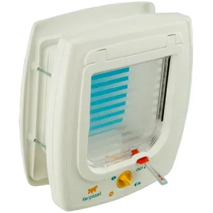 Comparateur de prix : Ferplast Chatière magnétique à 4 voies Swing 7 SET Blanc 72104011