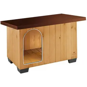 Ferplast Niche pour chiens Baita 80 Marron 102x70x65,5 cm 87015000 pas cher
