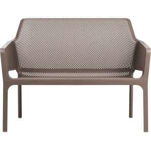 NARDI banc pour extérieur NET BENCH (Gris tourterelle - Polypropylène PRV) pas cher