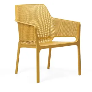 NARDI set de 4 chaises avec accoudoirs pour extérieur NET RELAX (Mouta... pas cher