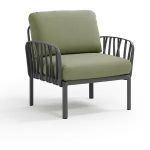 Fauteuil Komodo - giungla Sunbrella® - antracite Nardi pas cher