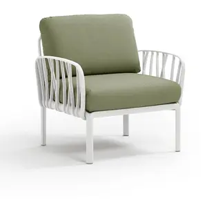 Fauteuil Komodo  - bianco - giungla Sunbrella® Nardi