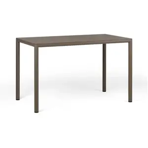 NARDI table rectangulaire pour extérieur PIAVE 120x70 cm (Tabac - Pian...