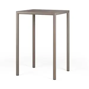 NARDI table carré pour extérieur PIAVE 70 HIGH cm (Gris tourterelle - ...