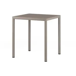 NARDI table carré pour extérieur PIAVE 70 cm (Gris tourterelle - Piano...