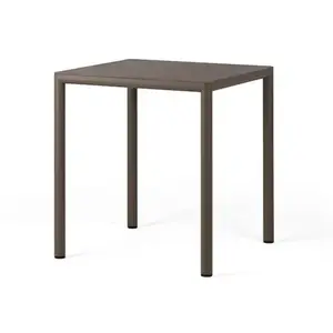 NARDI table carré pour extérieur PIAVE 70 cm (Tabac - Piano Laminato /...