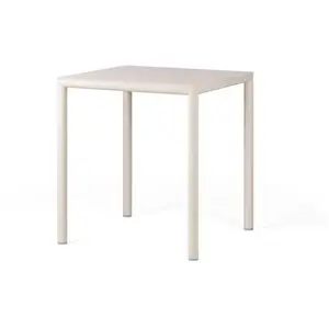 NARDI table carré pour extérieur PIAVE 70 cm (Corde - Piano Laminato /...