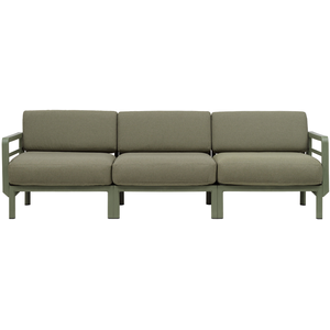 NARDI - Canapé de jardin rebourré Maximo - Vert - Tissu acrylique Sunb...