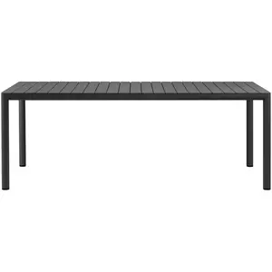 Table à rallonges Tevere 210 - anthracite Nardi pas cher