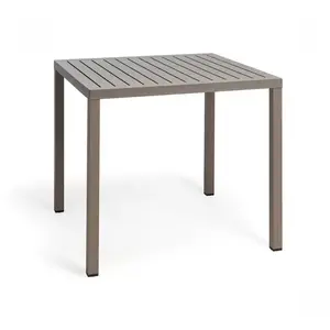 Table Cube 80 - tortora Nardi pas cher