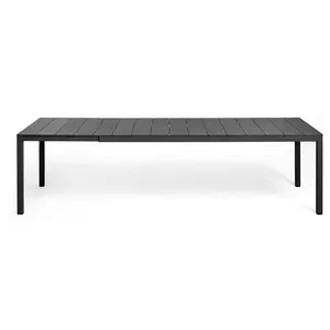 Table extensible Rio Alu 210 cm - anthracite Nardi