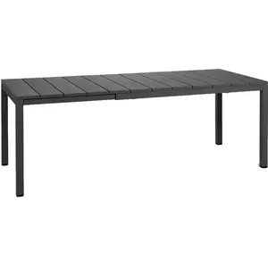 Tables de jardin - Nardi - Table extensible Rio - anthracite - Longeur...
