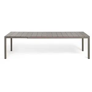 NARDI table pour extérieur RIO 210 EXTENSIBLE GARDEN COLLECTION (Gris ...