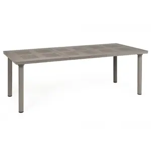NARDI table pour extérieur extensible LIBECCIO (Gris tourterelle - Pla...