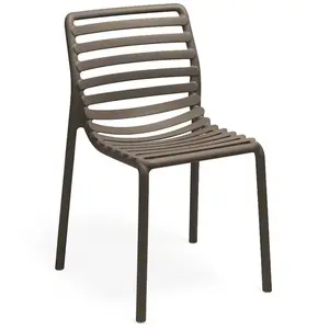 NARDI set de 2 chaises pour extérieur DOGA BISTROT (Tabac - Polypropylène PRV) pas cher