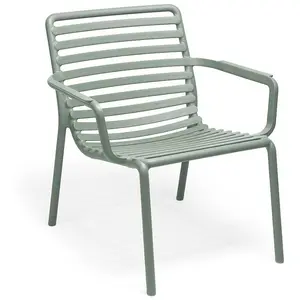 NARDI set de 2 fauteuils pour extérieur DOGA RELAX (Menthe - Polypropylène PRV) pas cher