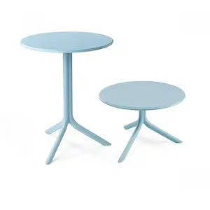 Nardi Table Ronde Pour L'extérieur Spritz (Bleu Clair - Polypropylène ... pas cher