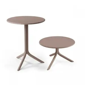 Nardi Table Ronde Pour L'extérieur Spritz (Gris Tourterelle - Polyprop... pas cher