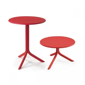 Nardi Table Ronde Pour L'extérieur Spritz (Rouge - Polypropylène Prv) pas cher