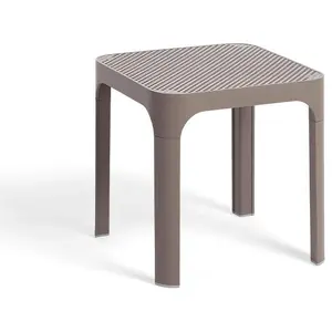 NARDI table basse pour extérieur NET TABLE 40 (Gris tourterelle - Poly...