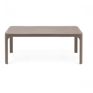 Nardi Table Basse Pour Extérieur Net (Gris Tourterelle - Polypropylène...