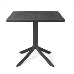 Brafab Table de bistro Clip  - anthracite - 80 x 80 cm Nardi