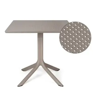 Table de bistro Clip - bianco - 80 x 80 cm Nardi pas cher