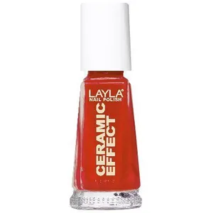 Layla Cosmetics Milano Céramique Effet Vernis à Ongles Coral Bay 10 ml