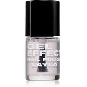 Layla Cosmetics Gel Effect vernis à ongles gel sans lampe UV/LED teinte n. 19 Top Coat 10 ml pas cher