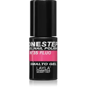 Layla Cosmetics Milano Vernis à Ongles One Step Gel Strike Fluo 5 ml pas cher