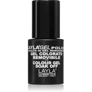 Layla Cosmetics Milano Vernis à Ongles Semi Permanent Soak Off Gel Polish Tip White 10 ml pas cher